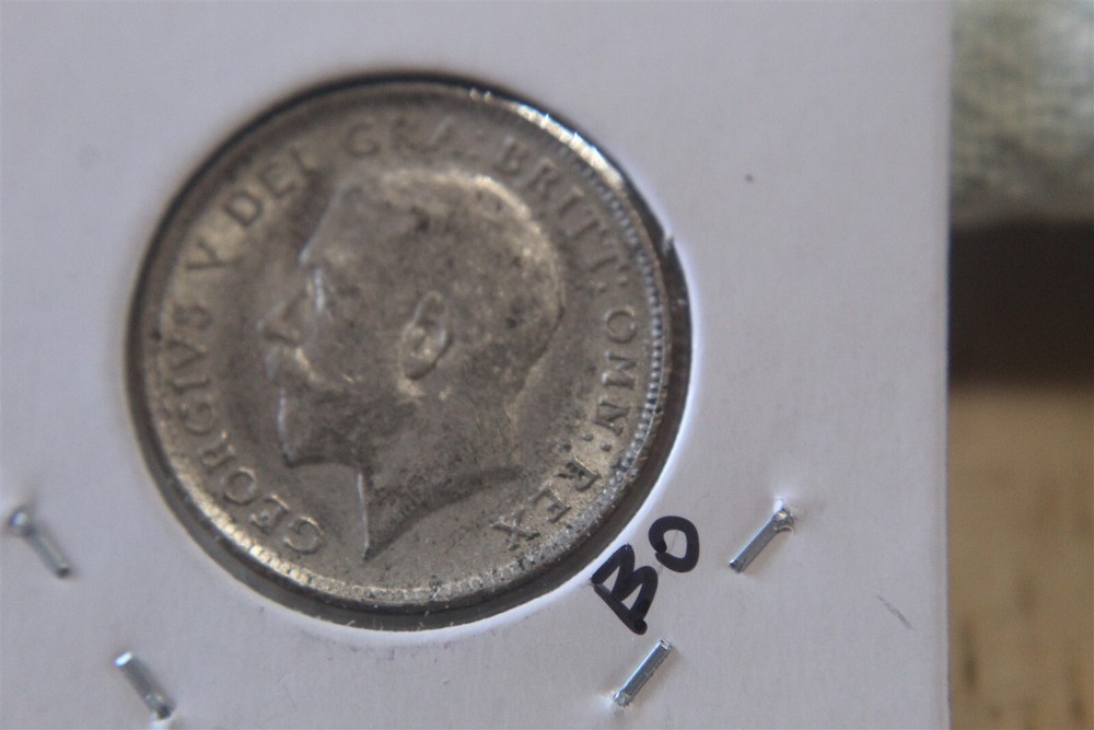 GREAT BRITAIN 6 PENCE 1918 SILVER KM815 #2