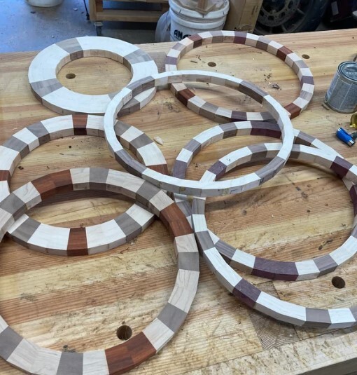 Segmented Bowl Wedgies - Wedges for segmented bowl woodworking