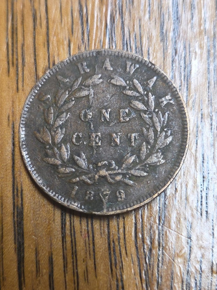 1879 Sarawak 1 Cent