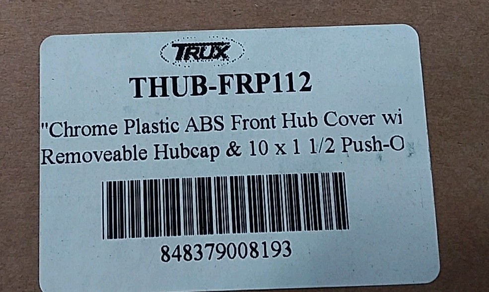 Trux THUB-FRP112 HUB COVER