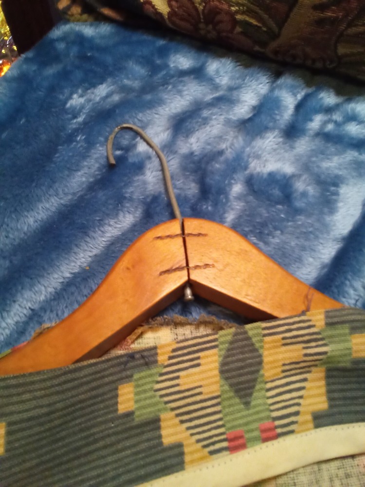 Vintage cloths pins bag