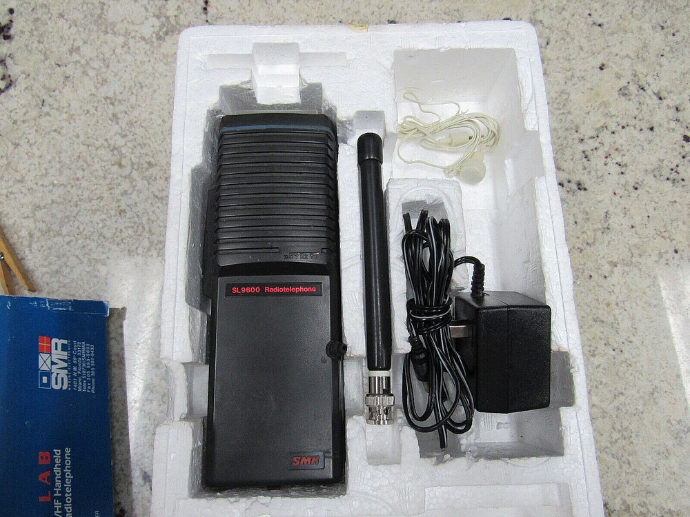 PAIR SMR SL9600 Radiotelephone- Untested ORIGINAL PACKAGE