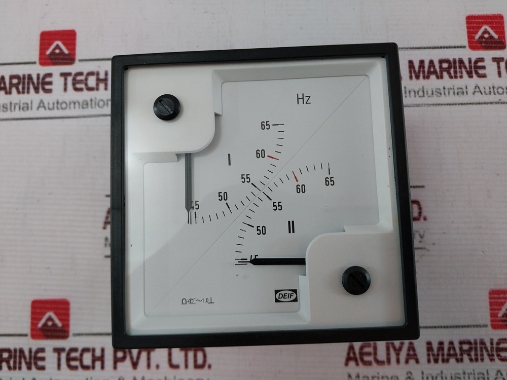 Deif 2FQ96-X Double Pointer Frequency Meter 45-65hz