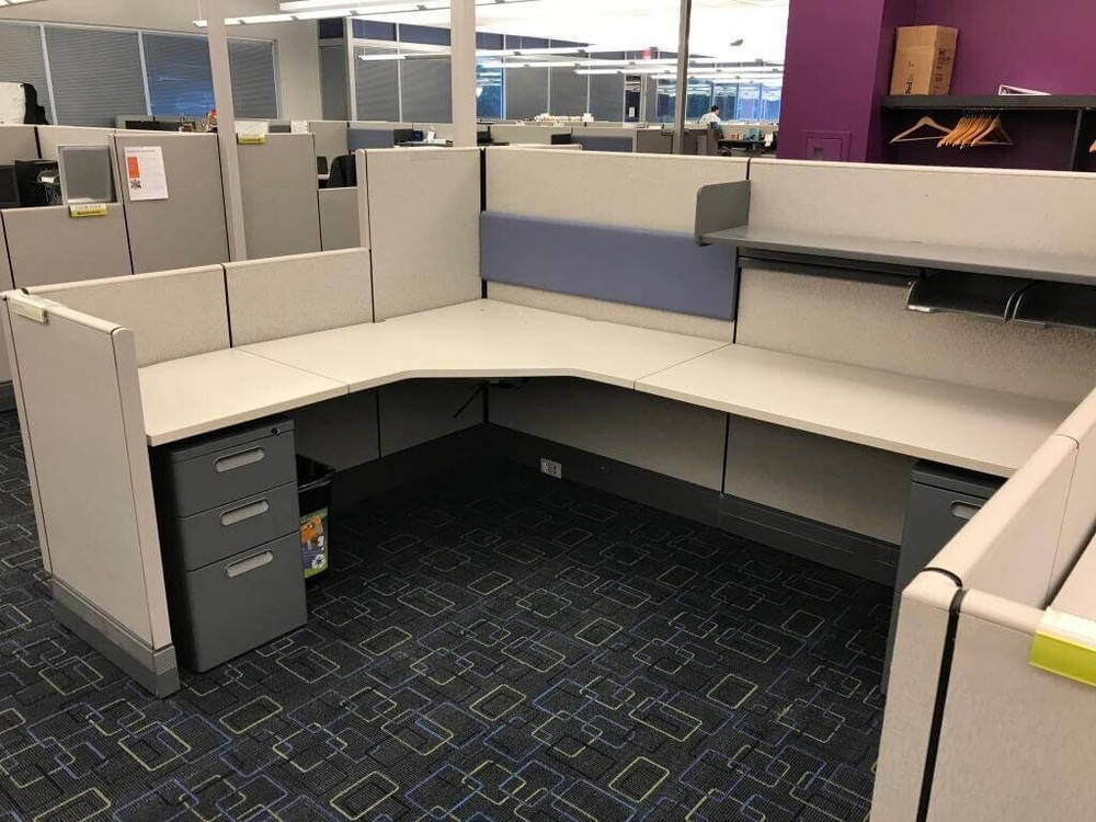 Herman Miller AO3 8x6 Used Cubicles
