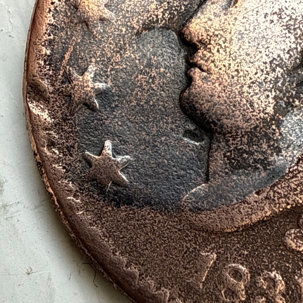 1831 Coronet Head Large Cent Coin 1 Penny