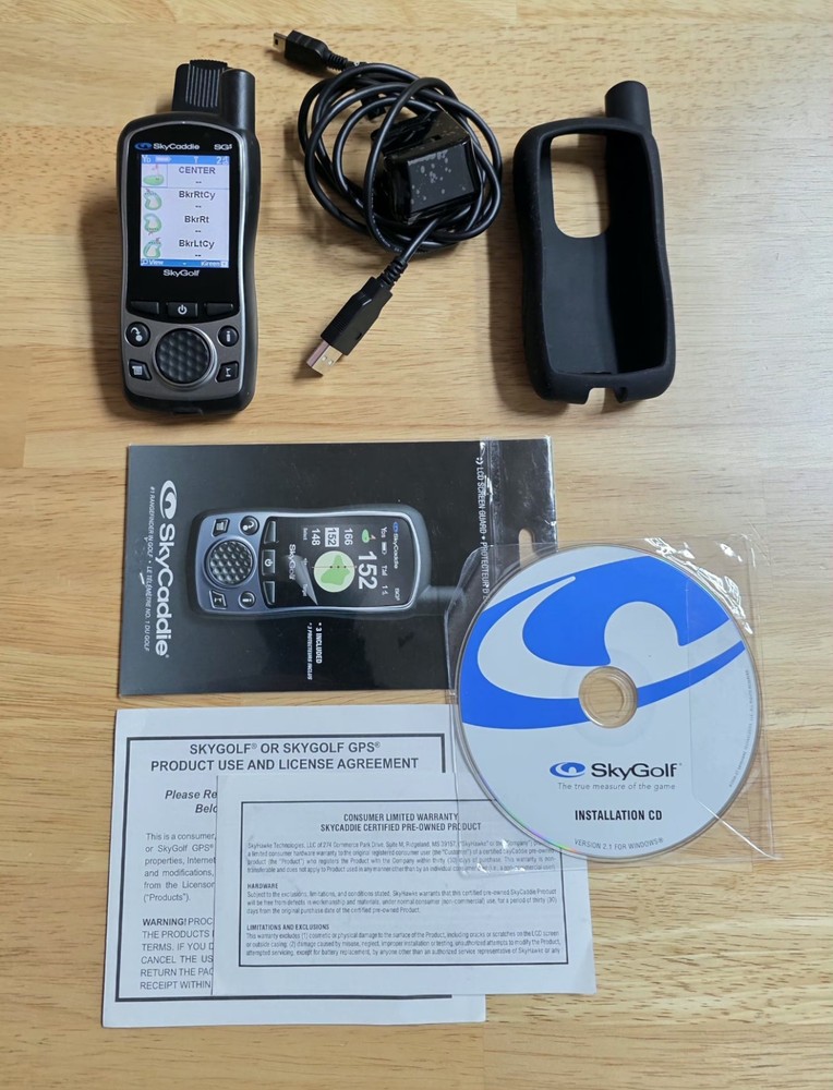 Sky Caddie SG5 Handheld golf Golf Course Rangefinder GPS ** Tested Working **