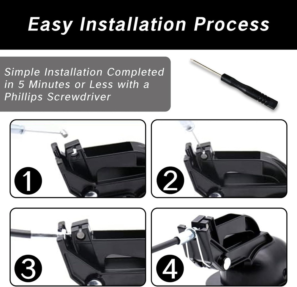 Universal Recliner Handle Replacement - Durable, Heavy-Duty, Easy Install