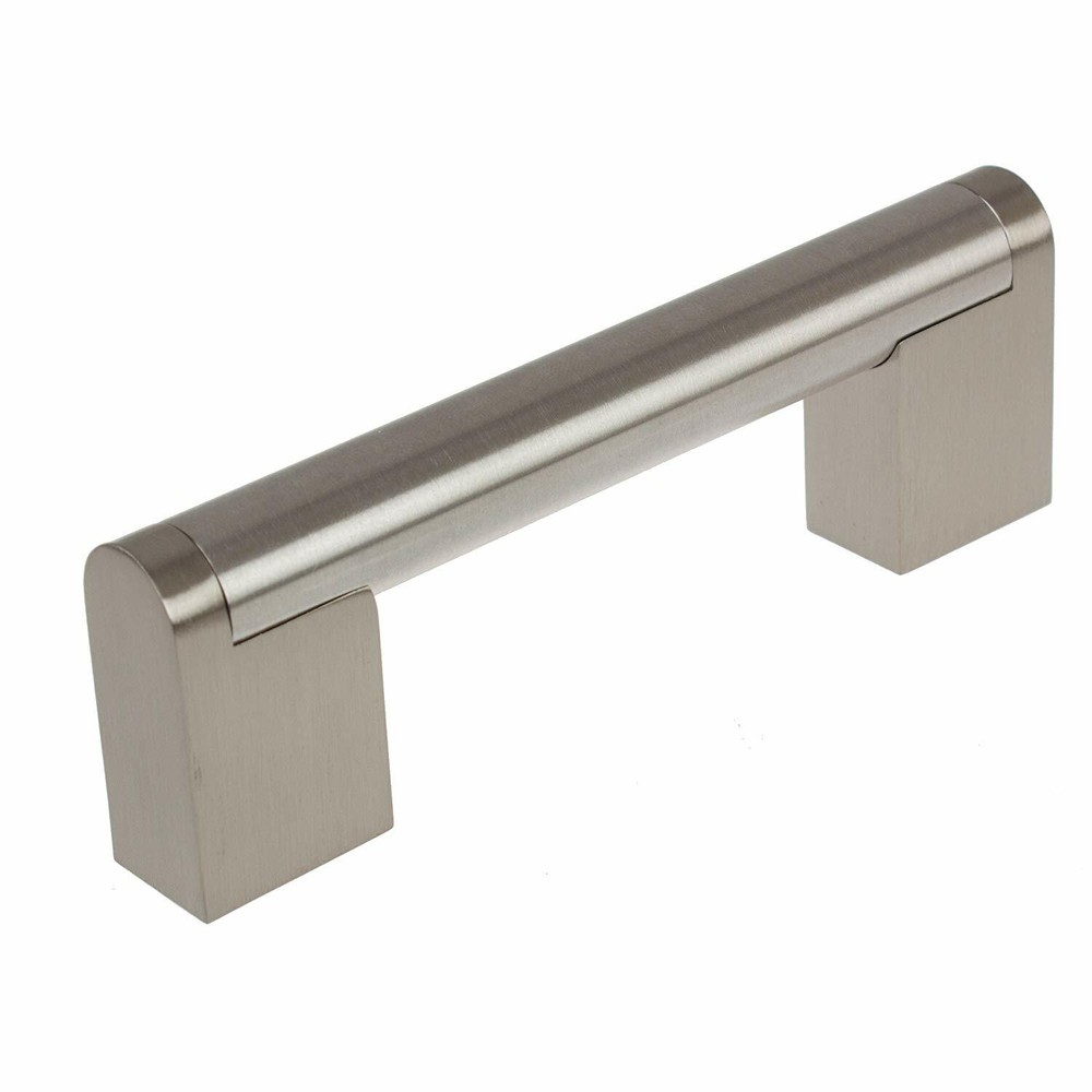 New GlideRite Hardware 52003-96 Cabinet Pull, 3.75" Brushed Stainless Steel