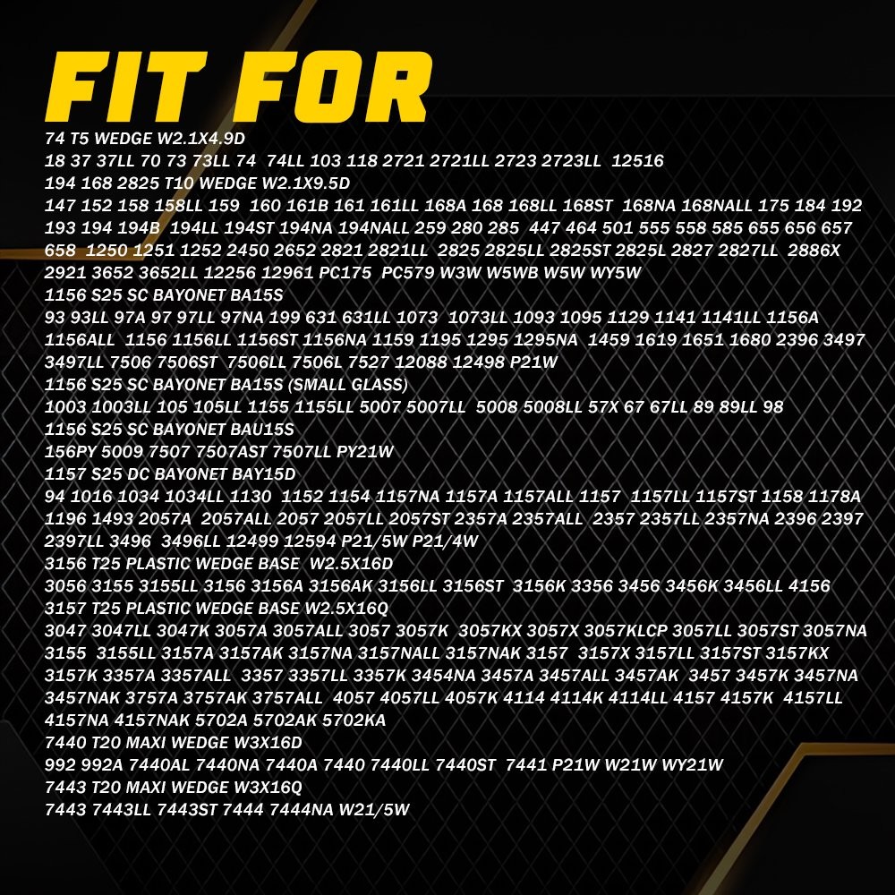 Universal Pigtail Wire Female Socket Two 7443 Harness Replace Stop Tail Brake