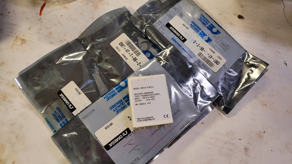Omega om7-47-t-06-2-c thermocouple input module