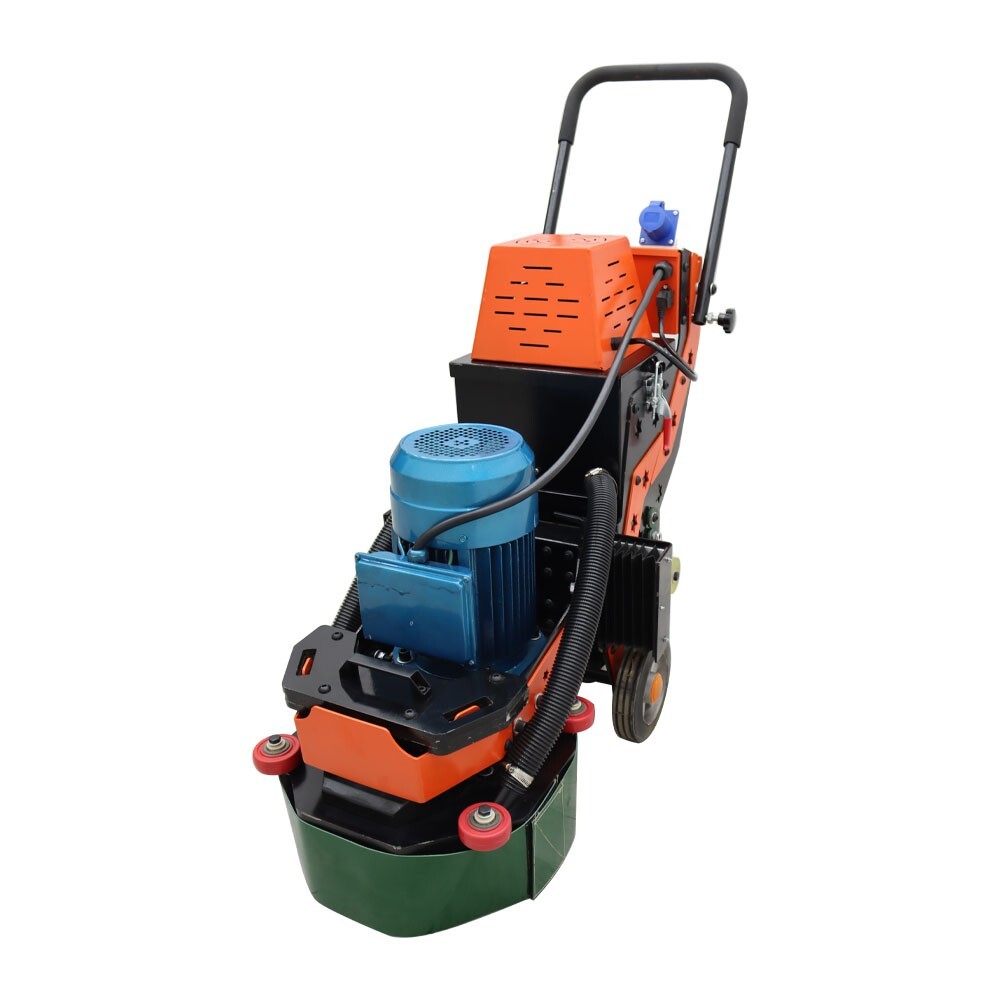 220V Hand-push Polishing Machine Cement Ground Grinder 6-Head Chassis