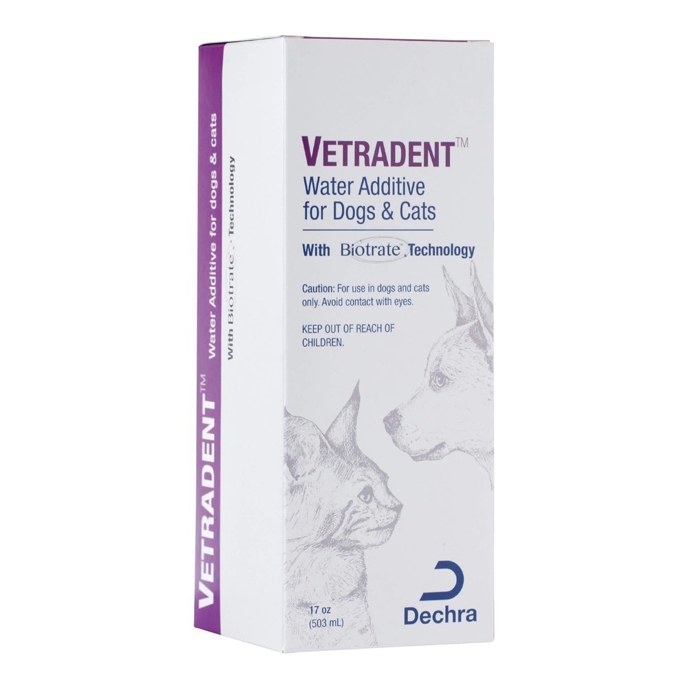 Vetradent Water Additive, 17 oz 17oz, Clear