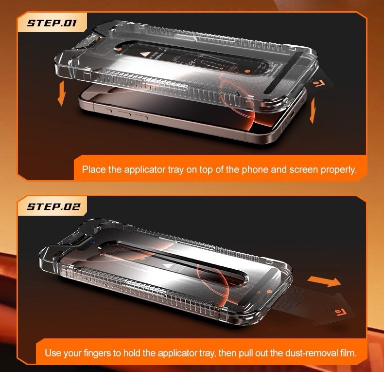 Tempered Glass Screen Protector For Apple iPhone 17 ,Iphone 17 Pro, Pro Max, Air