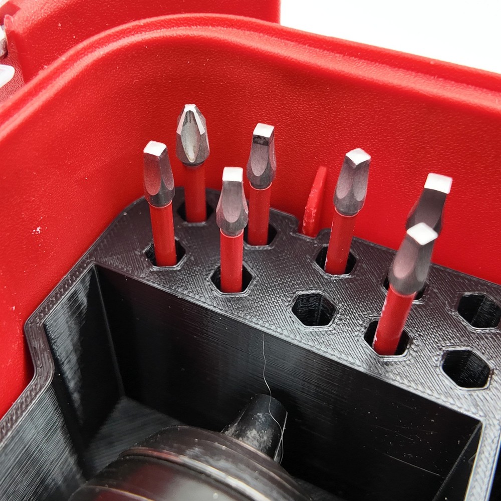 M12 Fuel Drill Driver Organizer For Milwaukee Compact Packout