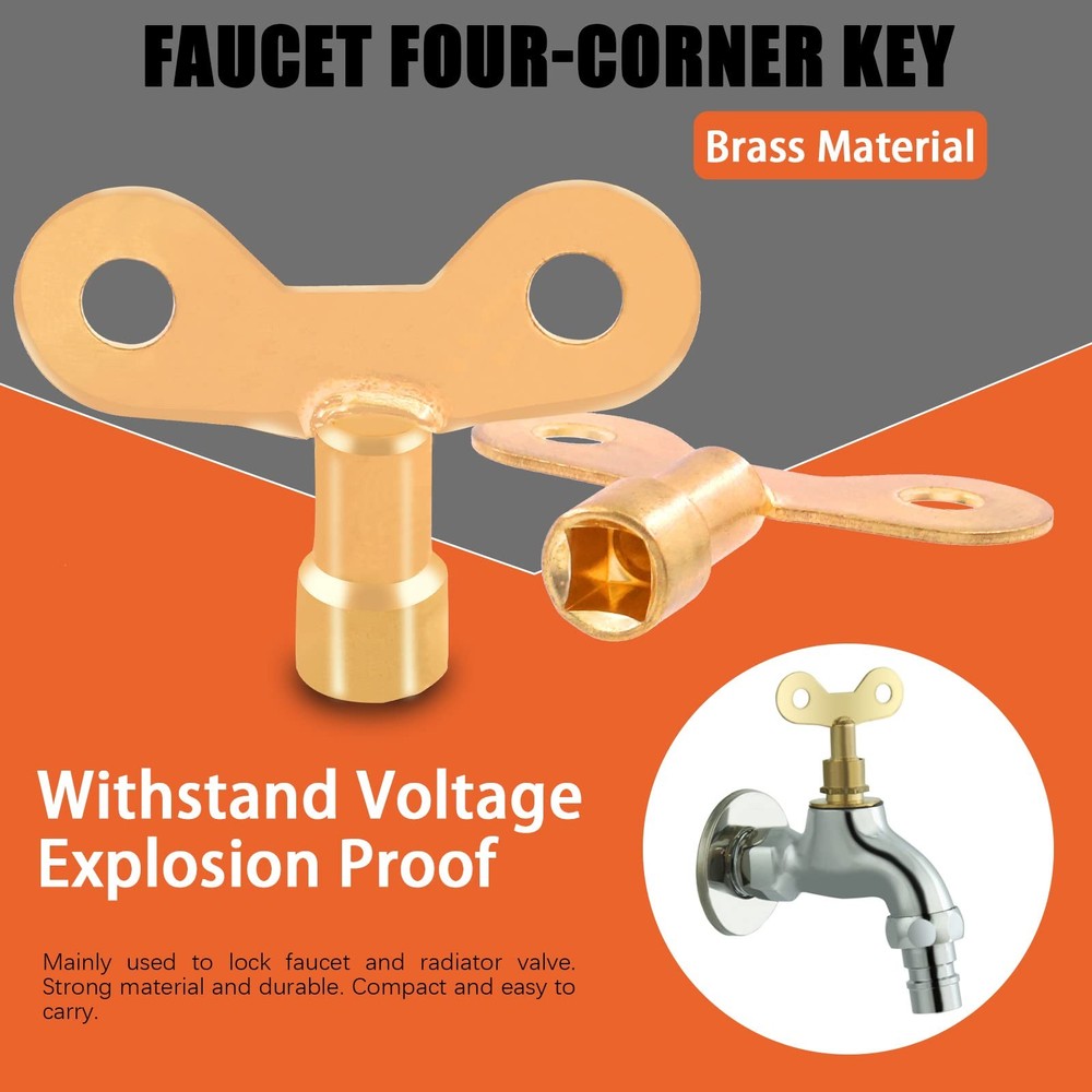Multifunctional Utility Kit includes 4-Way Spanner and Square Keys 13 Pcs