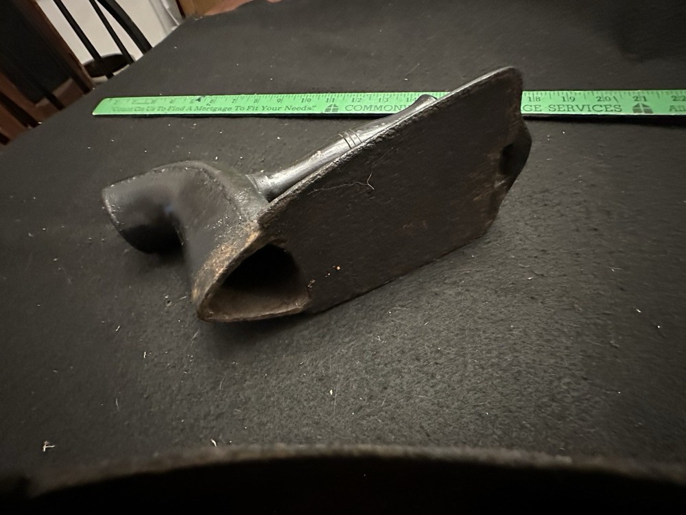 Antique 1852 Cummings Charcoal Sad Iron