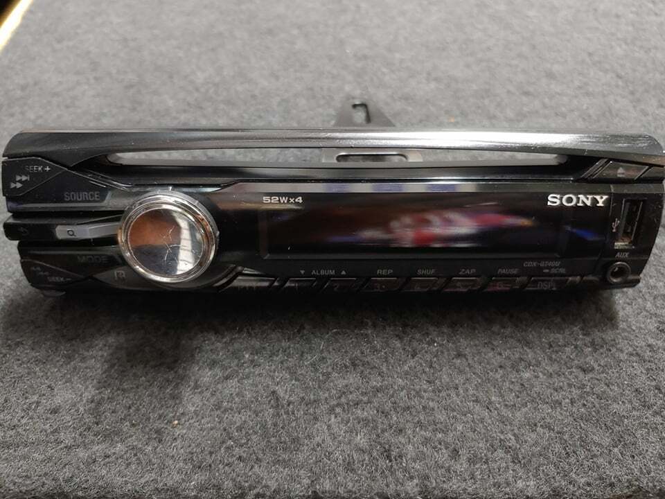 cdx-gt40u faceplate sony