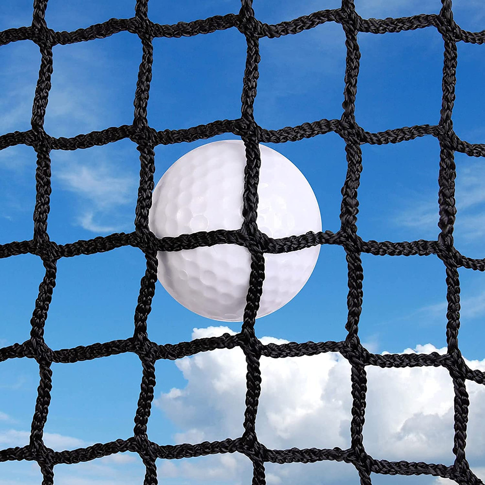 Golf Practice Net Netting Barrier Nets Nylon Black NEW