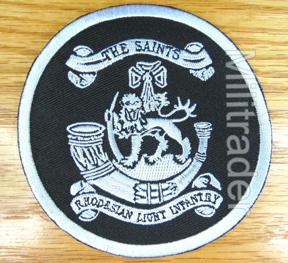Rhodesia Rhodesian Light Infantry "Saints" Patch (Iron-on)