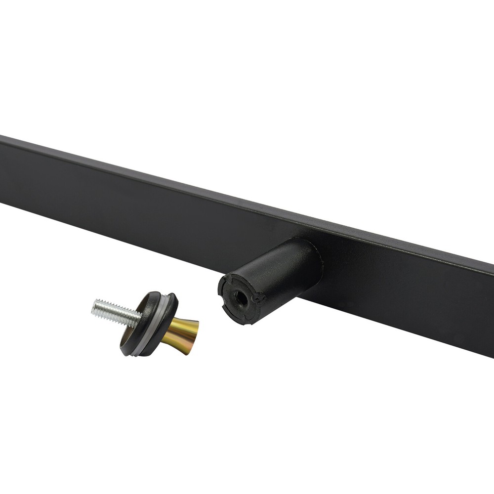 58" Large Stainless Steel Front Door Handle Double Sided, Pull Push Sliding