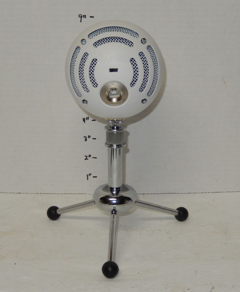 Logitech for Creators Blue Snowball iCE USB Microphone for PC Mac White