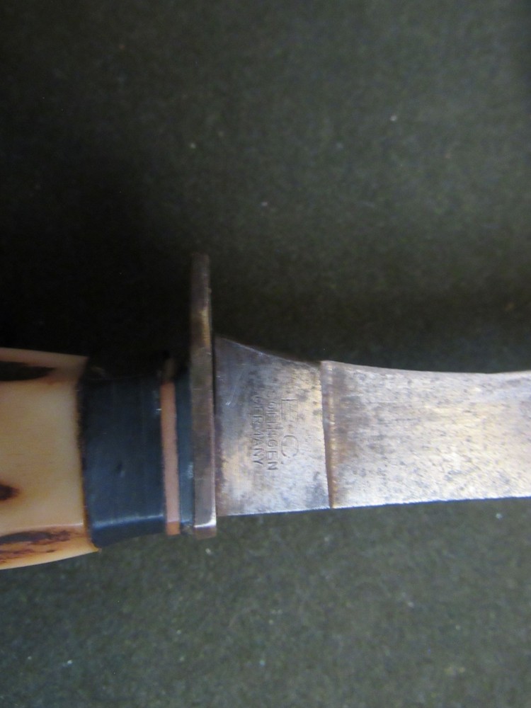 82X? E.C. Solingen Germany Fixed Blade