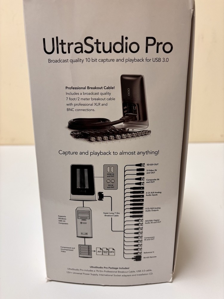 Blackmagic Ultra Studio Pro