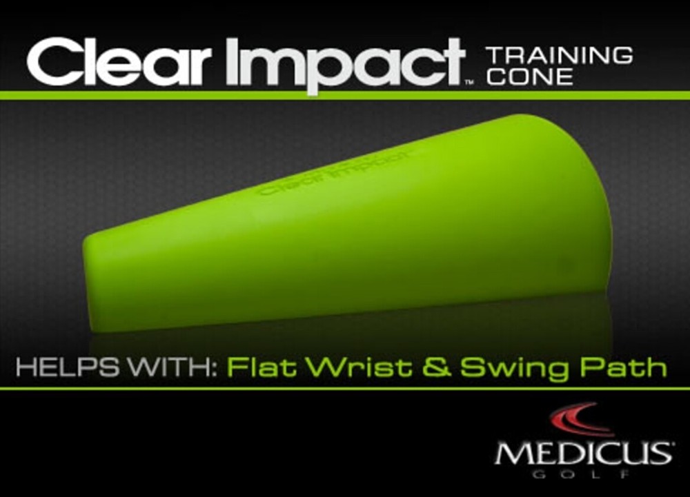 Medicus PureStrike Clear Impact Golf Swing Training Cone Correct Hand Position