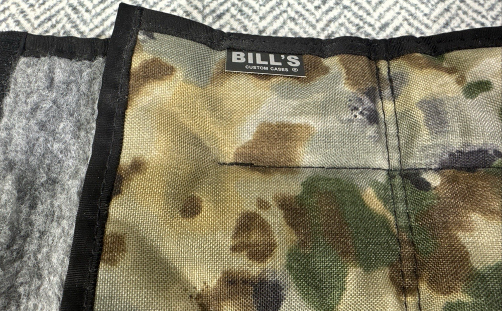 Bill's Custom Cases 8 Knife Case Green Camo