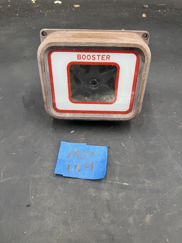 Vtg Sun Electric Booster Gauge