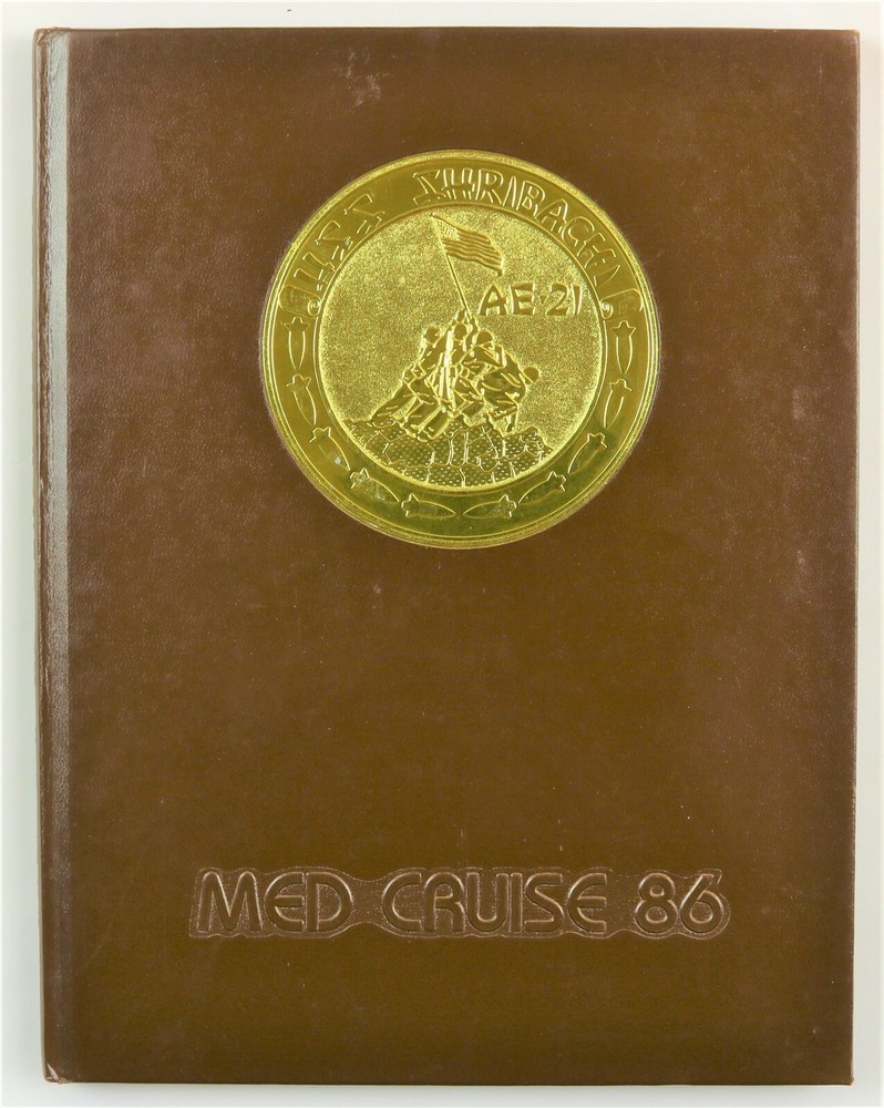 USS Suribachi (AE-21) 1986 Mediterranean Deployment Cruise Book