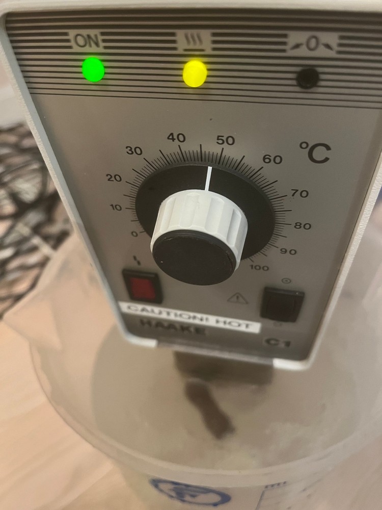 HAAKE C1  RECIRCULATING BATH water recirculator heating heated immersion clamp