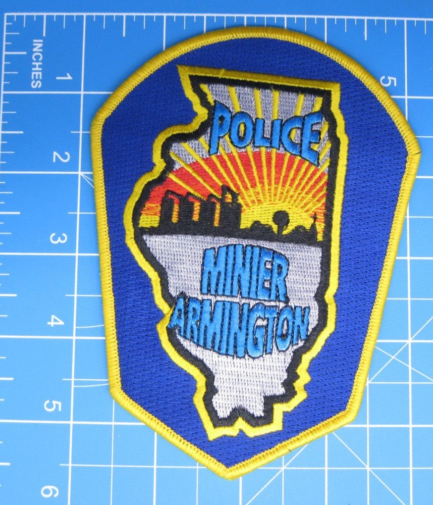 Minier Armington Illinois Police patch