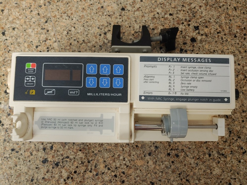 ivac 710 syringe pump