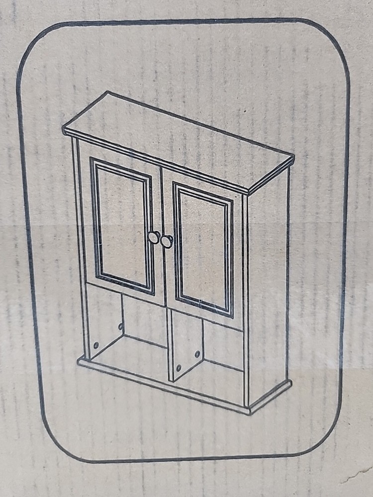 NEW Haioou Bathroom Medicine Cabinet w/Motion Sensor LED Light...