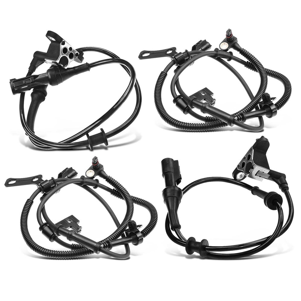 4pcs Front & Rear ABS Wheel Speed Sensor for Ford Explorer Mercury Mountaineer