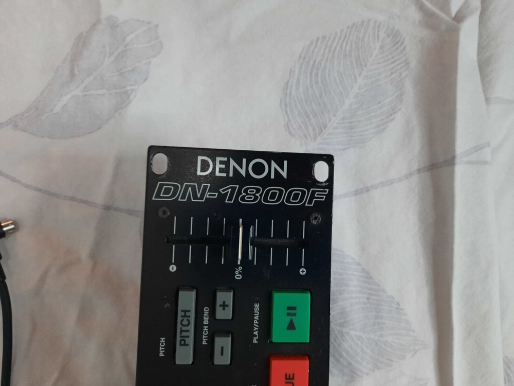 Denon DN1800F Controller BLACK -- TESTED WORKING