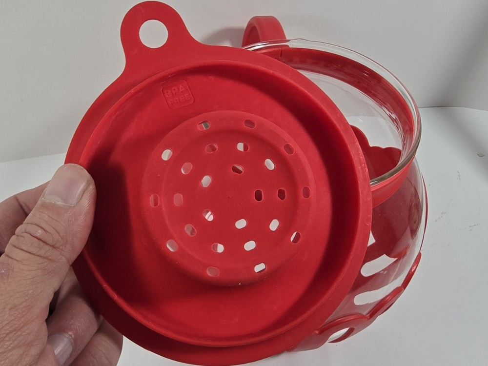 Ecolution Microwave Micro-Pop Popcorn Popper, Borosilicate Glass