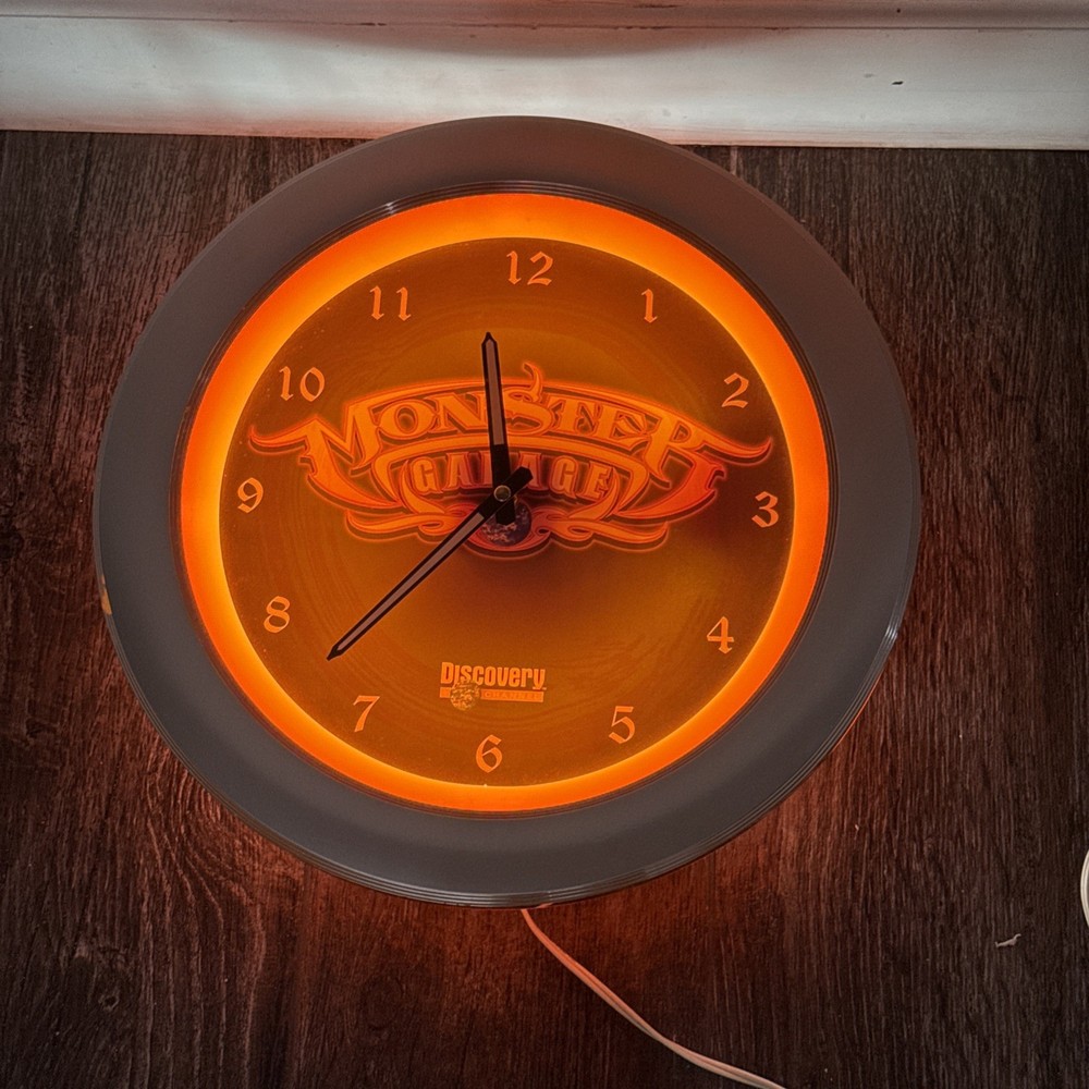 Discovery Channel’s Monster Garage Clock