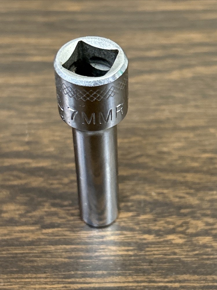 Mac Tools 7mm 3/8" Drive Deep Socket - 6-PT. XD67MMR