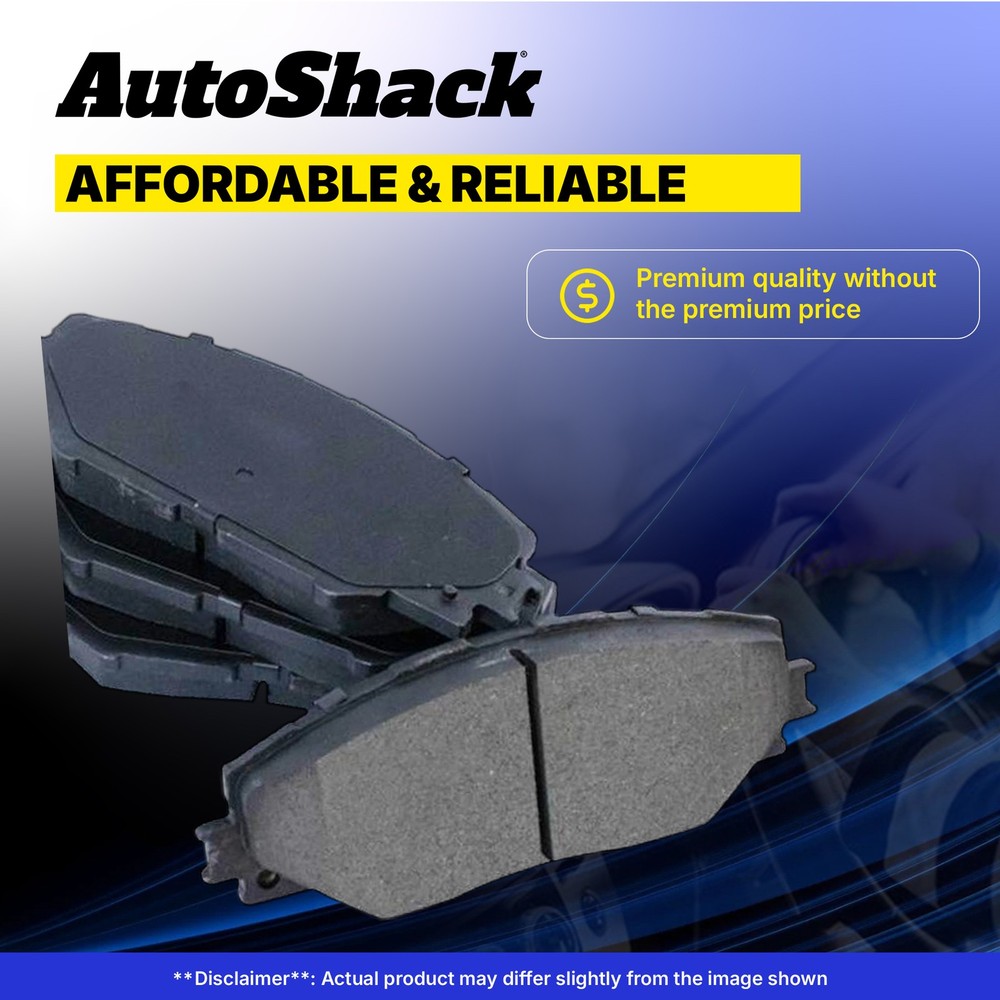 Front Rear Ceramic Brake Pad Set for Audi, Q5 2009-2012, 2016-2017
