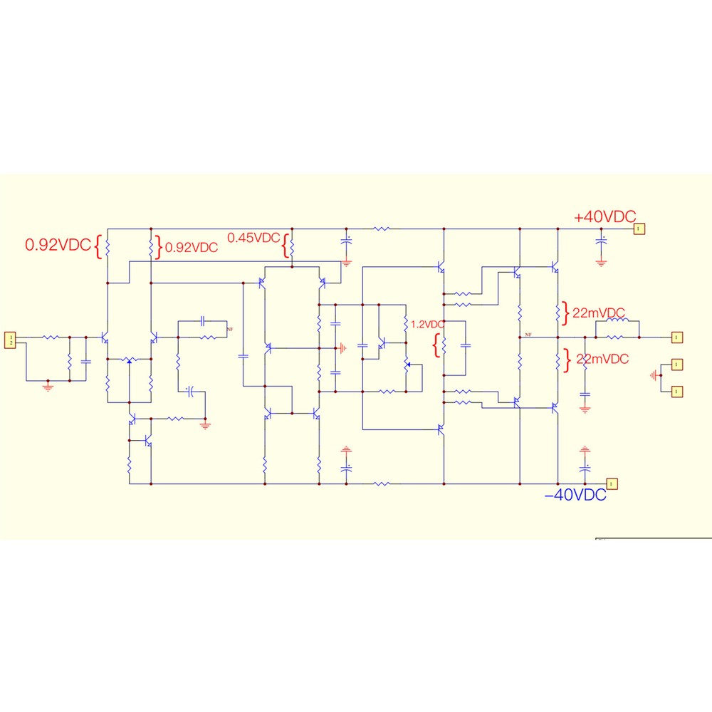 1pair X2-SYM5-3 240Wate 4Ω Power Amplifier-PCB Board