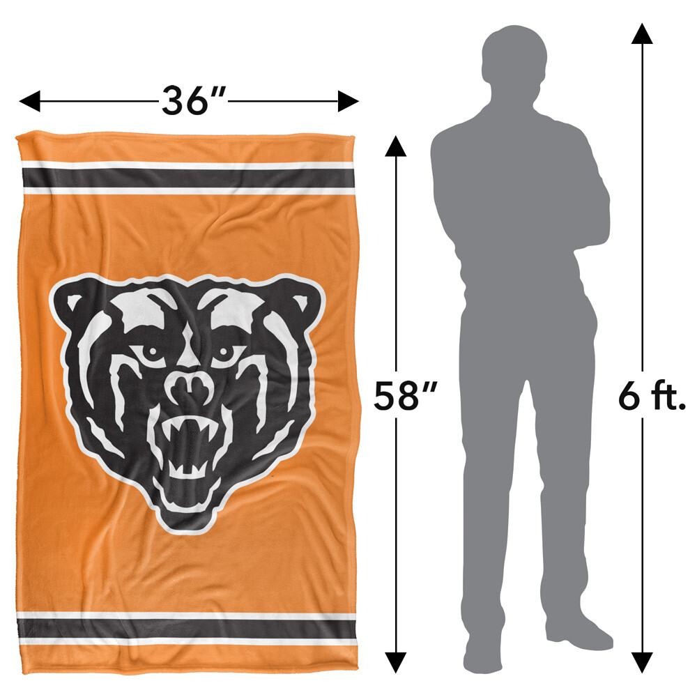 Mercer University Primary Logo Silky Touch Super Soft Throw Blanket