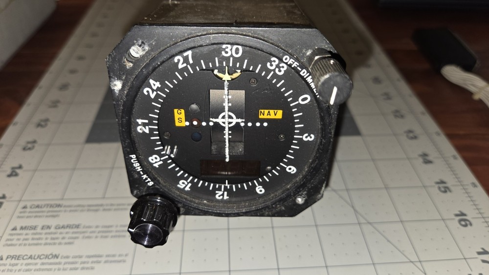 Narco IDME-891 DME/GS/LOC/VOR Indicator