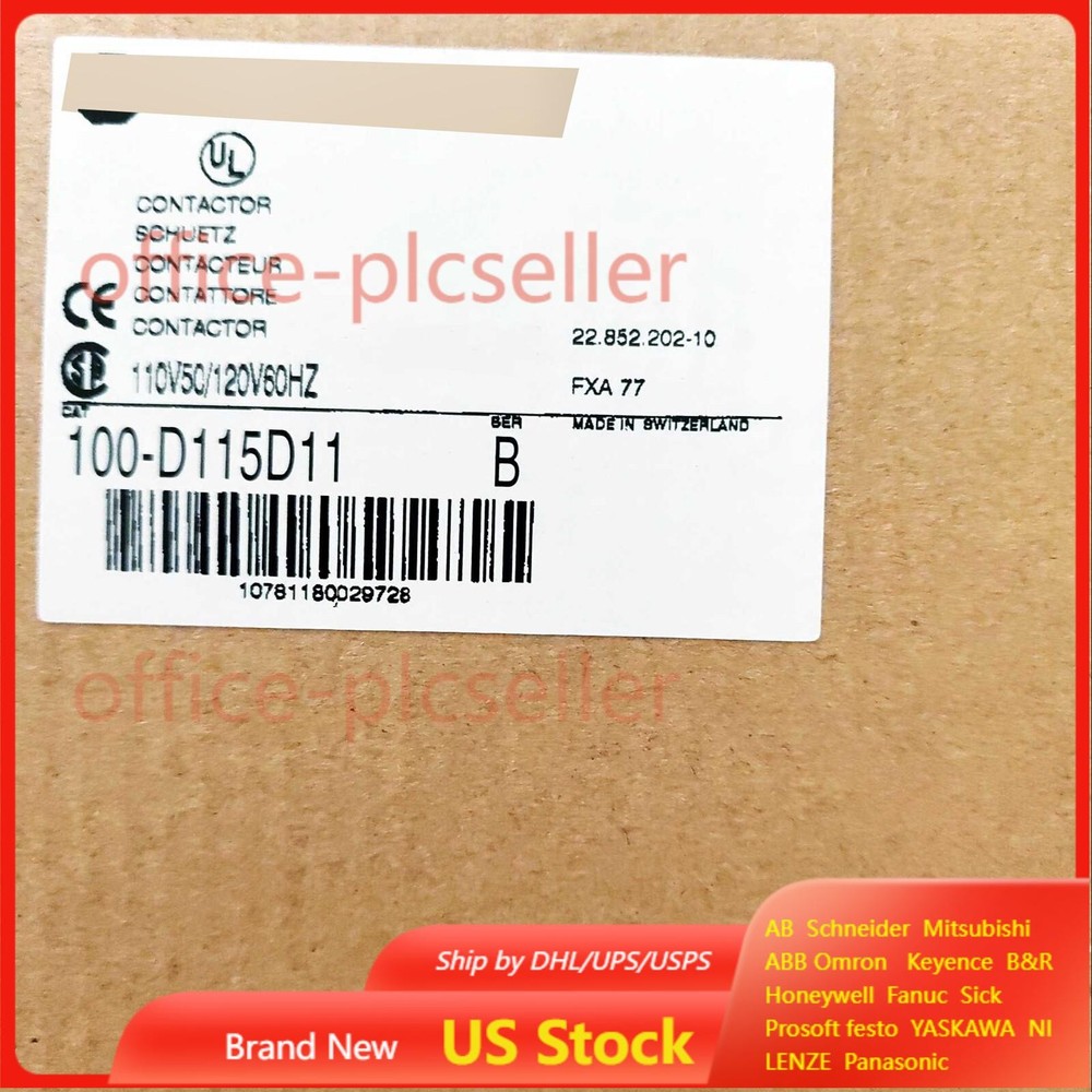Allen-Bradley 100D115D11 100-D115D11 24V 110V contactor US Free Tax