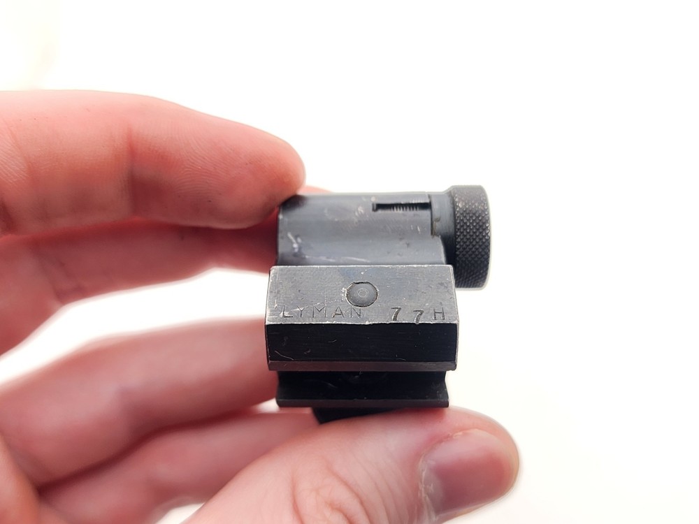 Vintage Lyman 77H Front Globe Sight w/One (1) Insert (#2)