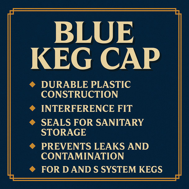 LD Carlson Blue Keg Cap