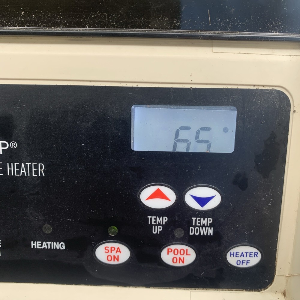 Pentair MasterTemp Heater Control Board PCB, Five Button with Membrane and Cover