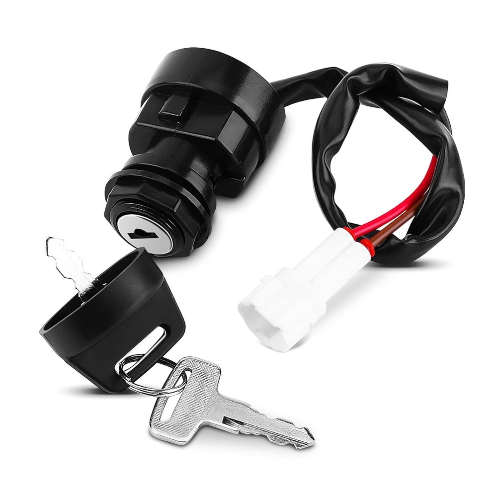 Motorcycle Ignition Switch with 2 Matching Keys, 2 Wire popular