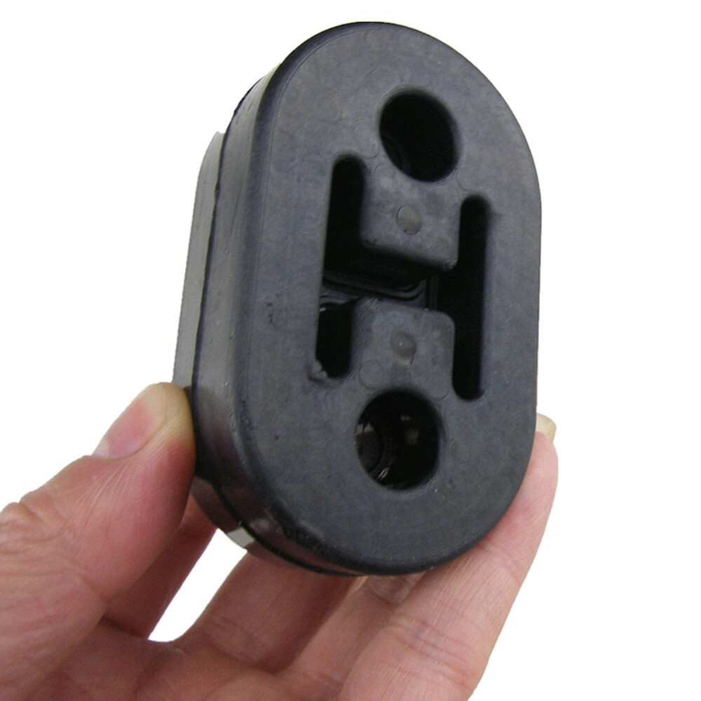 2Pack Heavy Duty Rubber Exhaust Tail Pipe Mount Bracket Hanger Bushing Insulator
